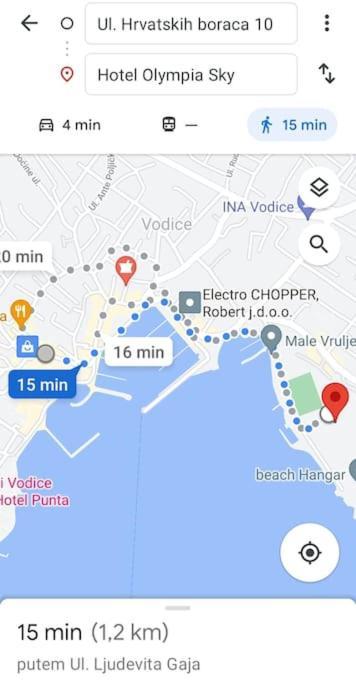Apartmani Centar Водице Экстерьер фото