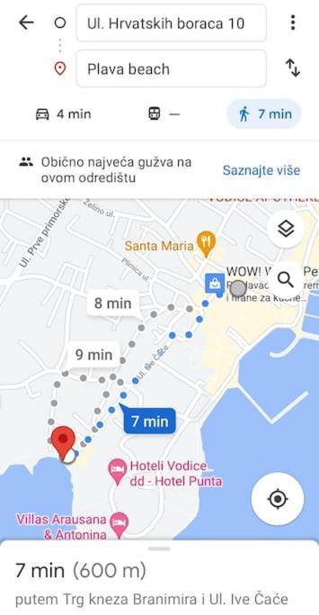 Apartmani Centar Водице Экстерьер фото